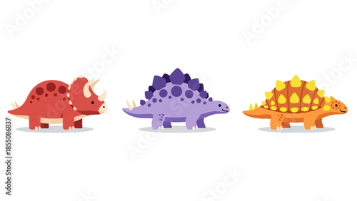 Baby dinosaurs, vector illustration design