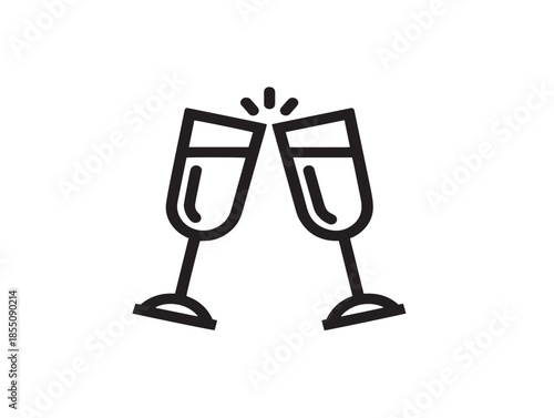 Beautiful celebration cheers illustration with joyful energy