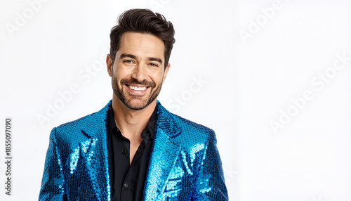 Red Chinese lanterns hanging in a row against a white background  