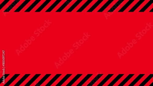 危険・警告のアニメーション背景　赤と黒