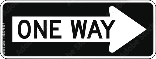 One Way Sign