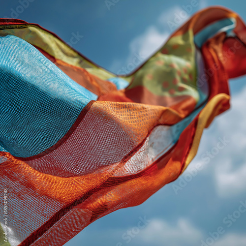 kite floating in the sky