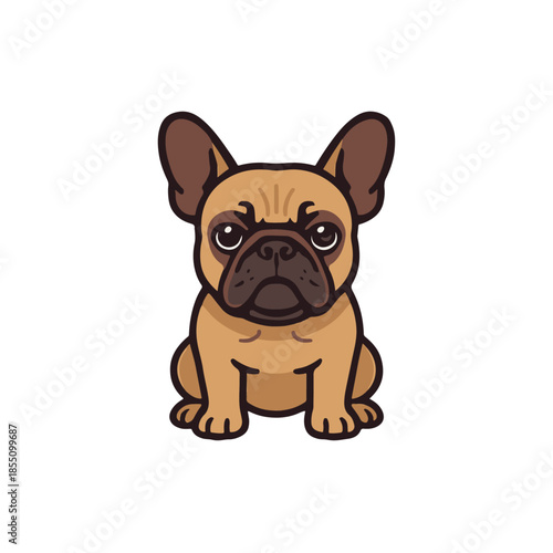 French Bulldog “Serious Face Cute”