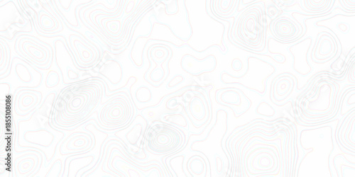 White wave paper curved reliefs abstract background, Abstract topographic contours map background. Black and white lines seamless Topographic map patterns, topography line map.