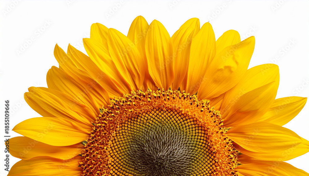 Naklejka premium Sunflower Isolated On Transparent Background