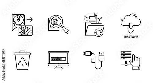 Data management and recovery process