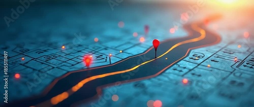 Photo realistic as Roadmap icon with blank space for custom branding concept as A customizable roadmap icon with blank space for adding custom branding elements making it suitable for a variety of cor