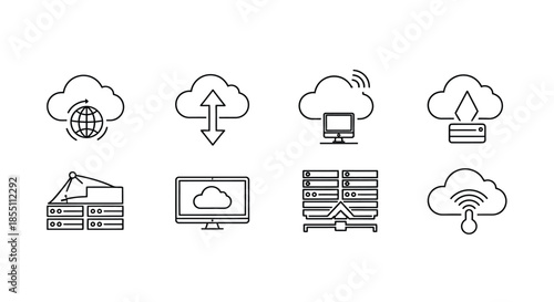 Cloud computing and data storage