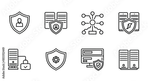 Illustrations of data security and protection