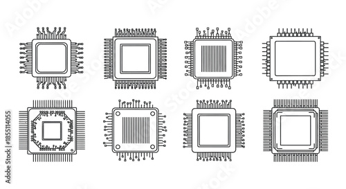 Collection of integrated circuit diagrams