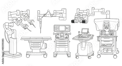 Advanced medical robotic surgical system