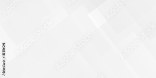 Abstract vector gray and white tech technology transparent square rectangle shape. seamless geometry paper triangle background. Space design concept. Decorative web layout template banner design.