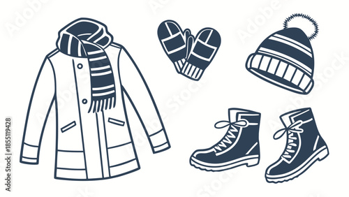 winter clothes set