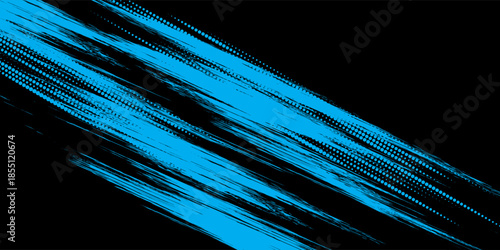 black and blue background, halftone background design