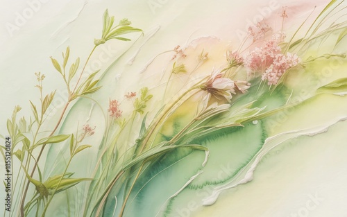 bouquet of flowers in vase