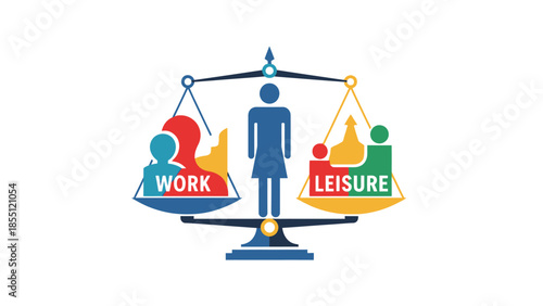 Balance Between Work and Leisure Time.