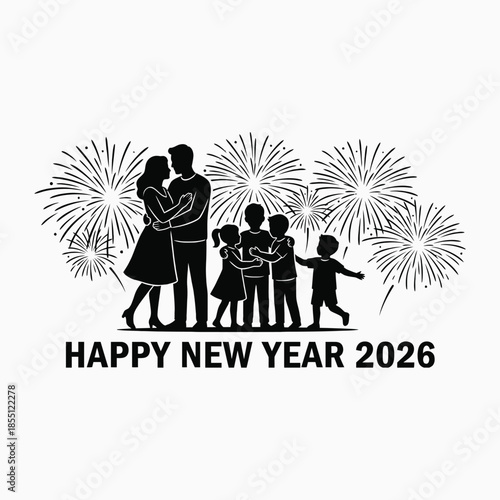 Happy New Year 2026 Family