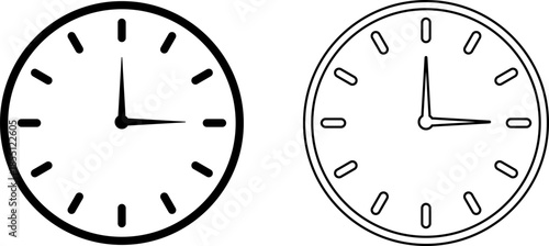 Two simple clock designs Vector