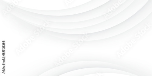 Abstract white and gray gradient background. Halftone waves design background.