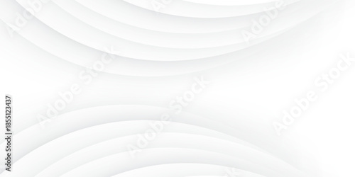 Abstract white and gray gradient background. Halftone waves design background.