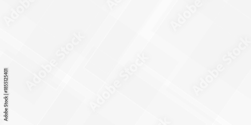 Abstract vector gray and white tech technology transparent square rectangle shape. seamless geometry paper triangle background. Space design concept. Decorative web layout template banner design.