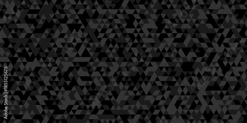Abstract low polygon cubic black gray design. vector poly triangle texture geometric pattern triangular. geometric wall tile and metal cube background triangle wallpaper design.