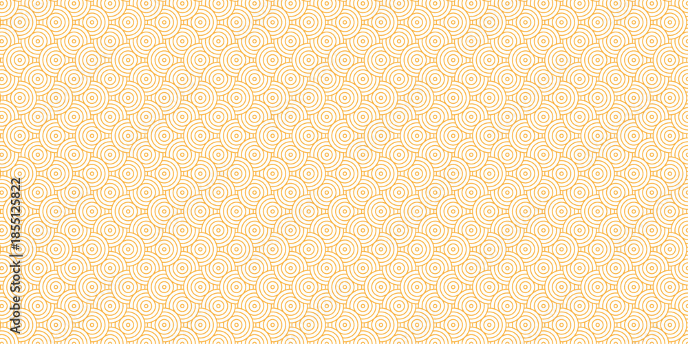 Fototapeta premium Vector minimal overlapping orange color repeating overlap fabric floral ornament fashion. abstract pattern creative textile design. seamless diamond geometric tiles background.