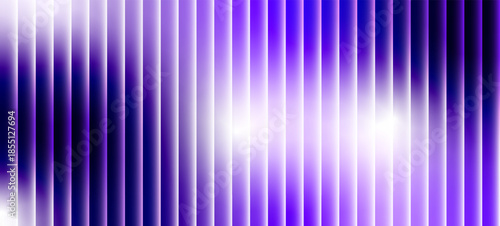 neon blue glass stripes, abstract blue white vertical light bars background on black. Sharp ribbed distortion, cinematic glow; futuristic texture background, vector illustration