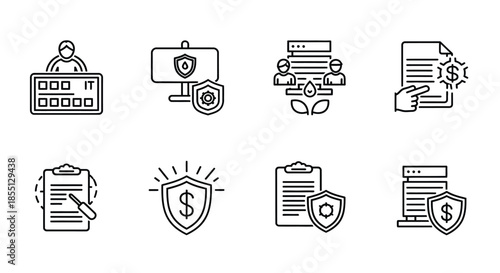 Illustrations of it security and data protection