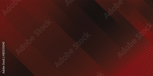 Abstract background with dark red and black diagonal lines and subtle wavy patterns for modern design