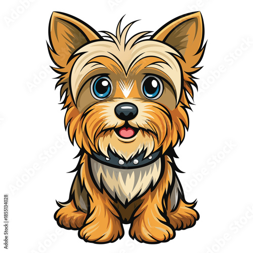 Yorkshire Terrier Cartoon