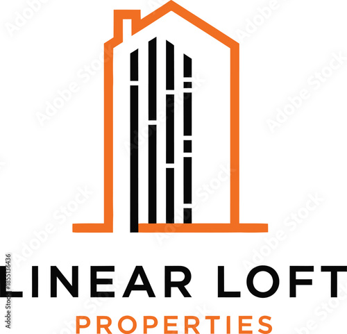 Crestview Realty Co. minimalist confident logo design for business identity vector illustration 