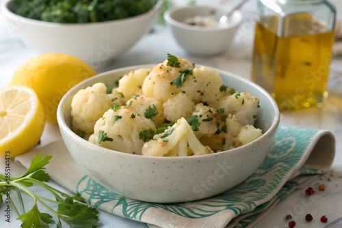 Sautéed Cauliflower with Lemon & Herbs – Fresh Mediterranean Side Dish