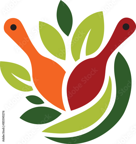 vector illustration of an orange fruit