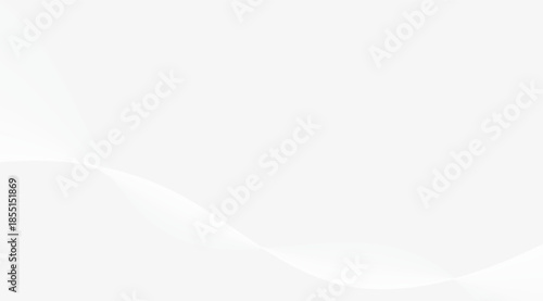 Abstract white background with subtle light gray flowing curves creating a clean modern design for presentations