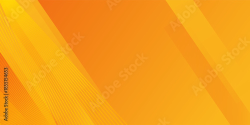 Abstract orange and yellow geometric background. Modern concept for graphic design, background, web design, poster, banner, book, slideshow. Vector illustration
