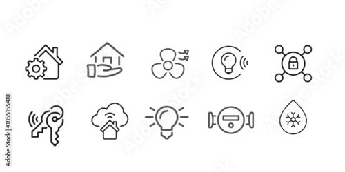 Smart Home Icon Set
