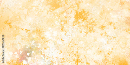 hand painted yellow and turquoise watercolor background. grunge yellow paper texture, beauty and colorful watercolor used for wallpaper, banners, design. yellow texture background with elegant color.