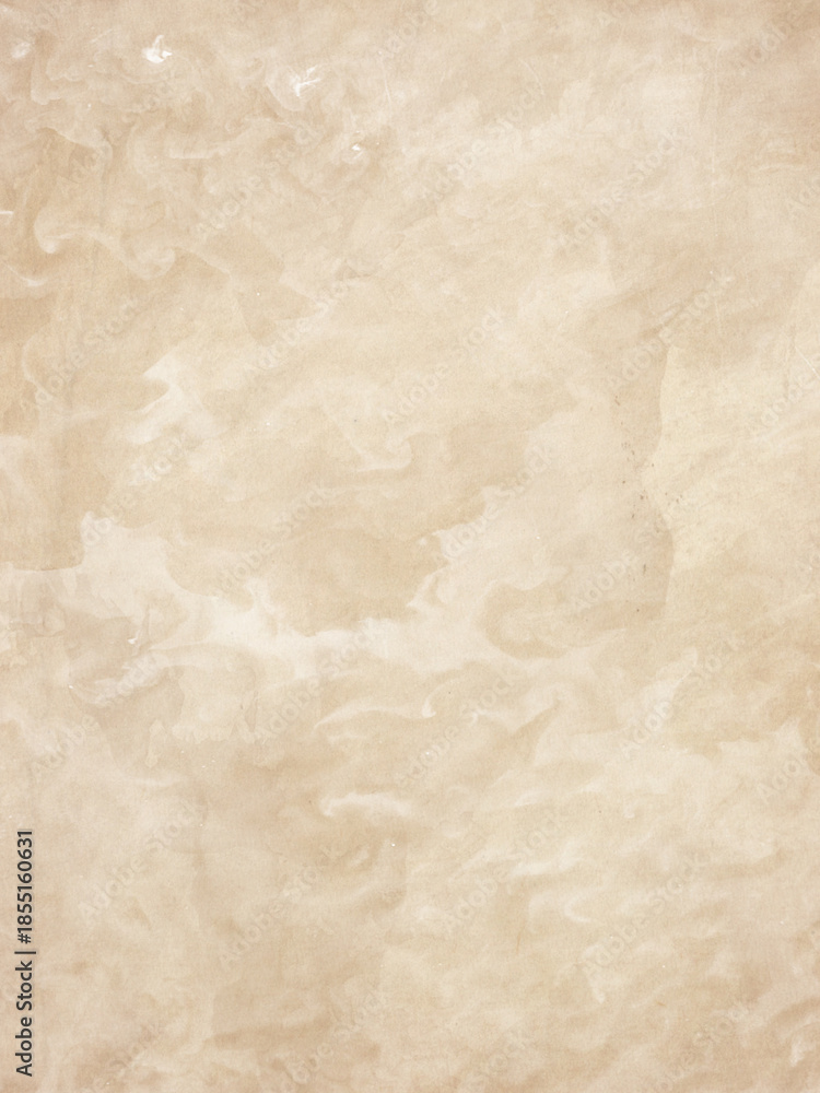 Obraz premium Textured background with a swirling, marbled appearance in shades of beige and cream. It resembles an aged parchment or watercolor effect.