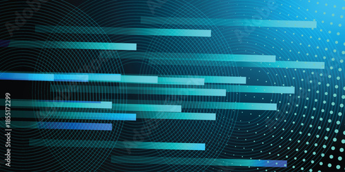 Abstract  high speed lines moving technology concept. stripes lines with blue light. Vector Illustration design Speed,Fast background.