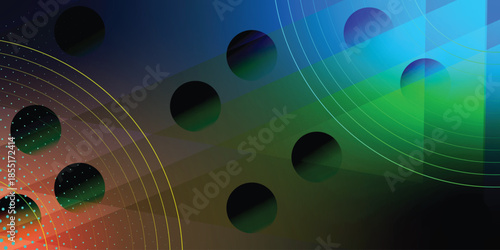 abstract high-speed movement. Dynamic motion light trails with motion blur effect on dark background.