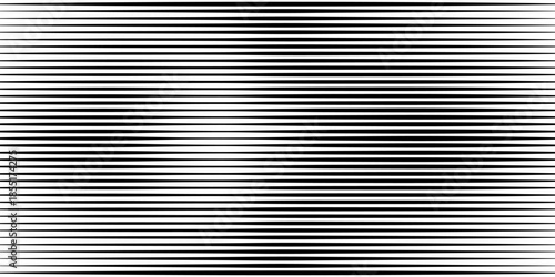 A series of parallel horizontal black lines of varying thickness and density, creating a gradient effect.