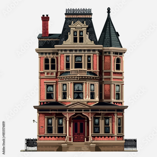 roof, architecture, vector, building, house, home, village, cute, cottage, window, illustration, design, simple, cartoon, exterior, city, estate, cozy, sweet, doll, toy, door, small, property, childre