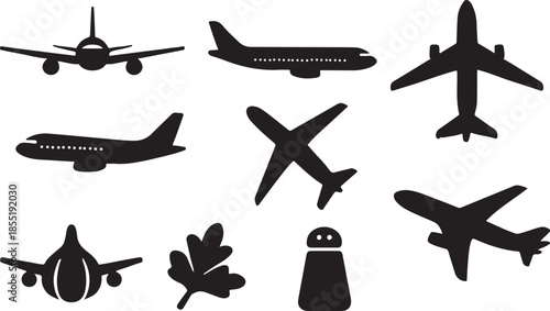 Aviation Pattern Silhouettes