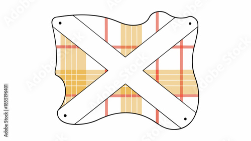 Burns Night Quote Poster Illustration with Classic Serif Typography