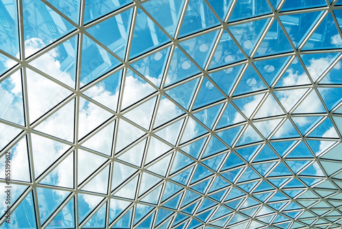 Geometric Skylight with Cloud Reflections