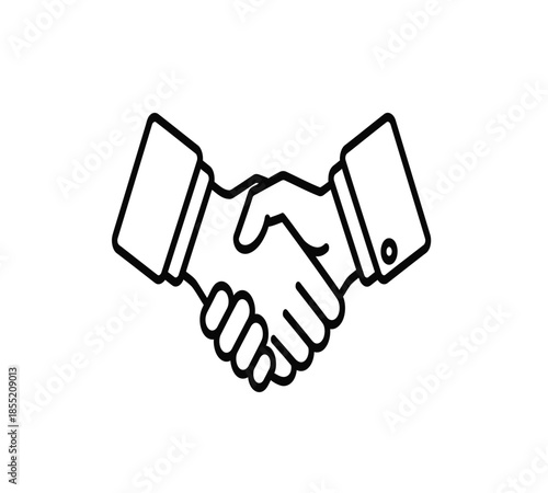 Black and white illustration of a hand with a pointing finger and spark