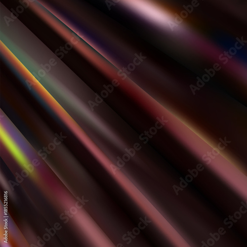 Brown crumpled or wavy fabric texture background. Abstract linen cloth soft waves. Silk atlas or stretch jacquard. Smooth elegant luxury cloth texture. Concept for banner or advertisement. eps 10