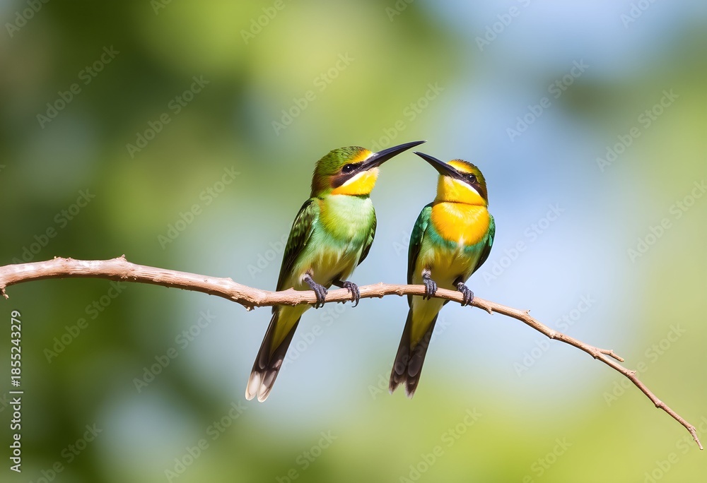 Obraz premium A close up of a Bee Eater