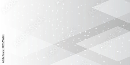 Abstract vector background with minimal geometric shapes, layered structure and subtle decorative particles. Clean modern backdrop for corporate design, presentations, web layouts and branding.